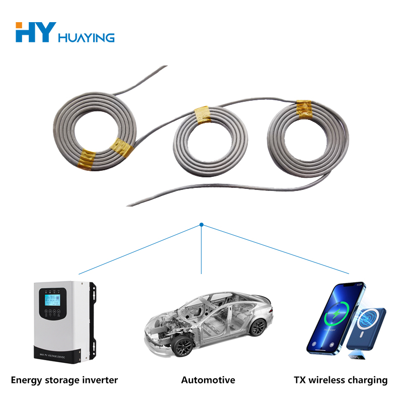 Self adhesive coil