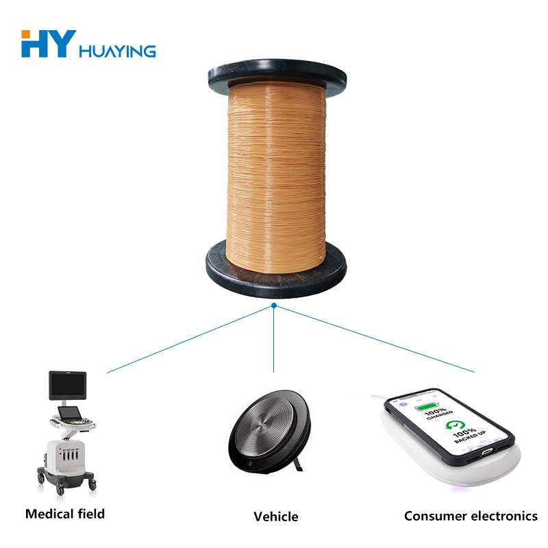 Yellow three-layer insulated wire