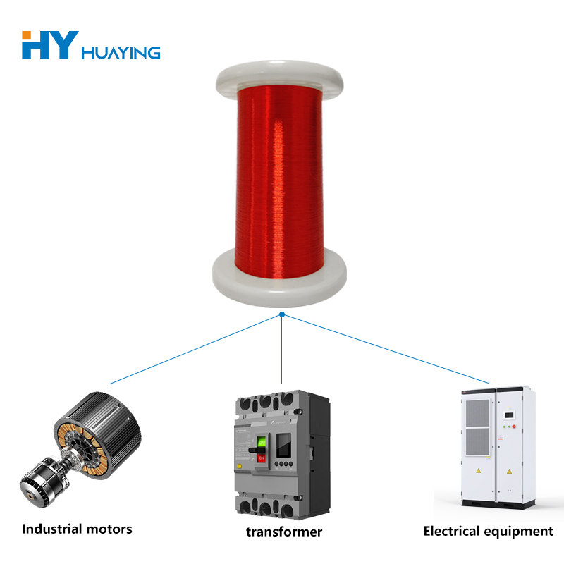 Polyamide composite enamelled wire