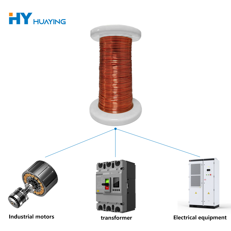 Parallel enarmelled wire